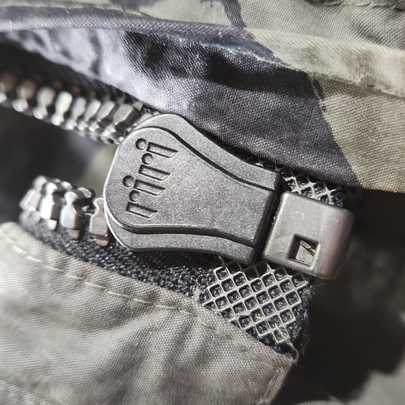 Throwback ADDICT SheCamo Original M-65 Military Camouflage Green Black Coat sz L - Picture 14 of 14